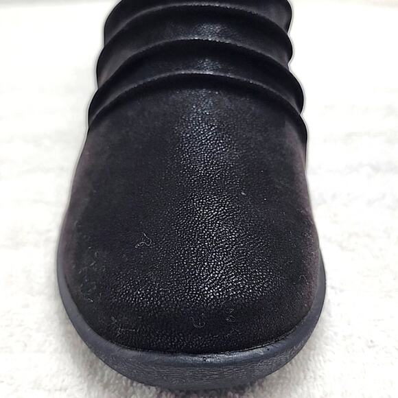 CLARKS CLOUDSTEPPERS●SILLIAN GEMMA BLACK ANKLE BOOTS■LADIES 8 ●WIDE●NWB●CUTE● - Picture 9 of 16